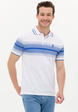 Erkek Saks Polo Yaka Tişört - 50263523039