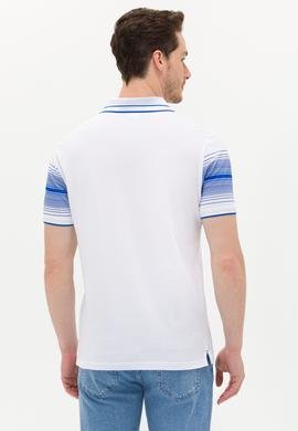 Erkek Saks Polo Yaka Tişört - 50263523039