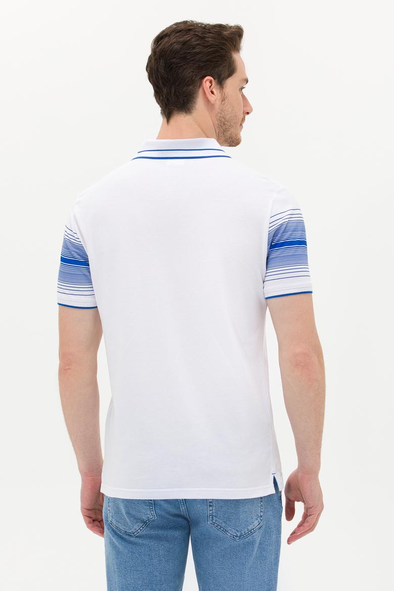 Erkek Saks Polo Yaka Tişört - 50263523039