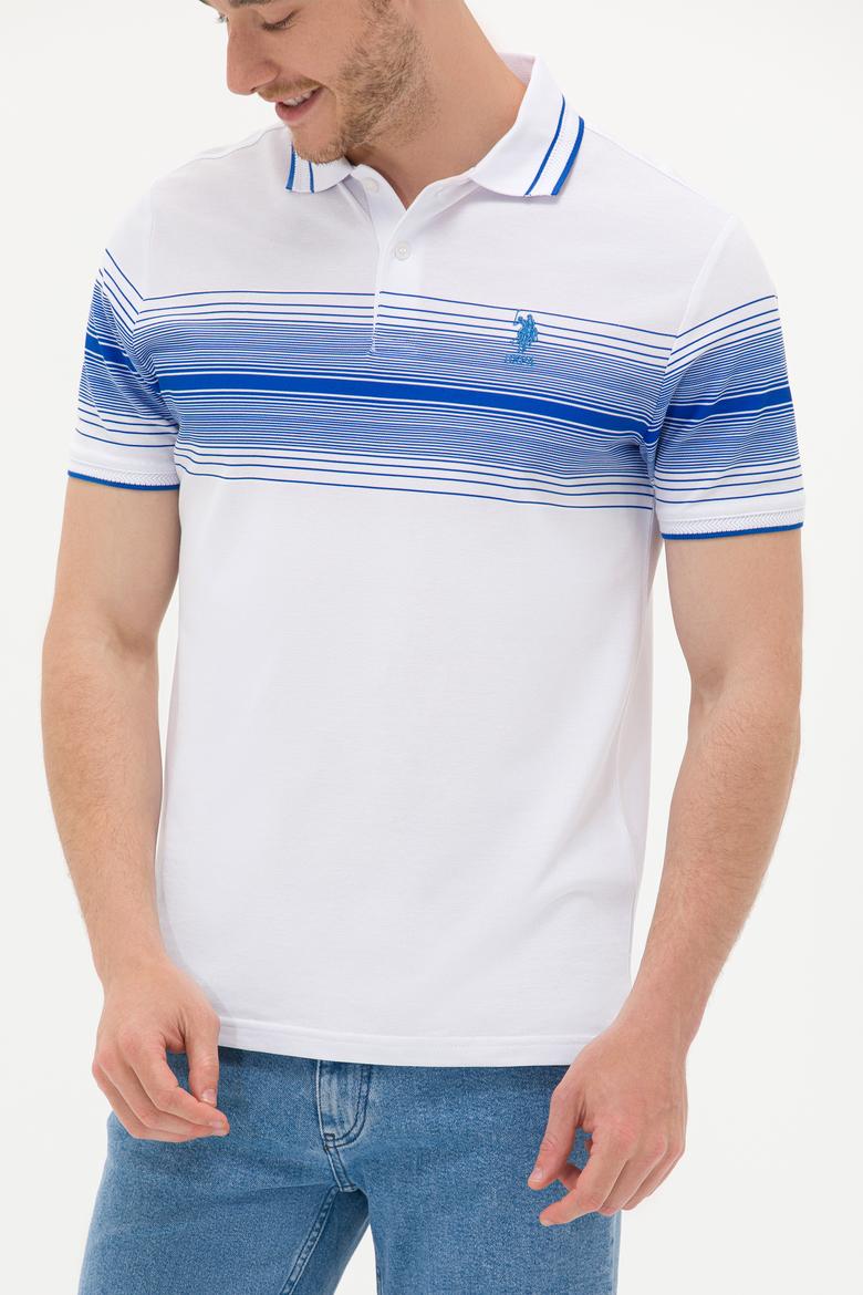 Erkek Saks Polo Yaka Tişört - 50263523039