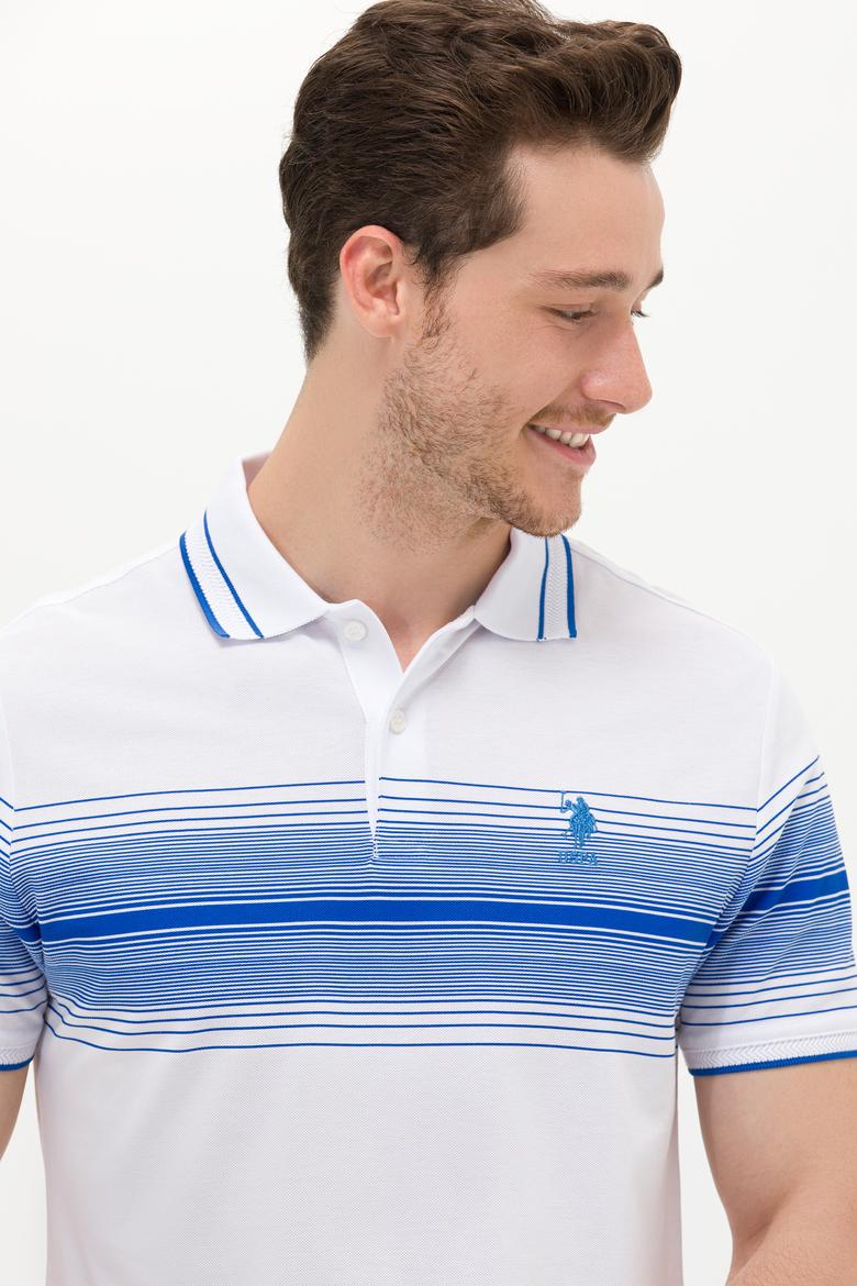 Erkek Saks Polo Yaka Tişört - 50263523039