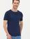 Erkek Lacivert Bisiklet Yaka Tişört