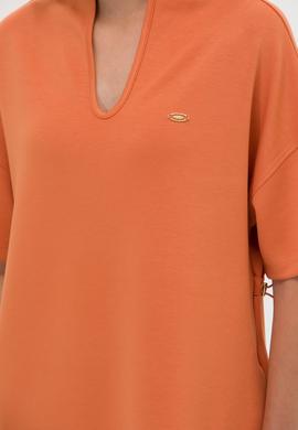 Kadın Kiremit Örme Elbise - 50263940036