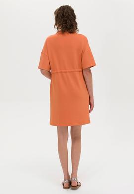 Kadın Kiremit Örme Elbise - 50263940036