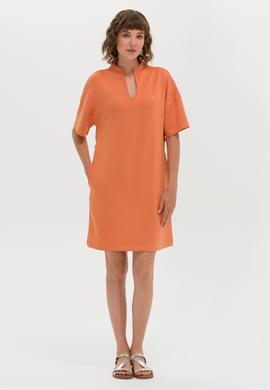 Kadın Kiremit Örme Elbise - 50263940036