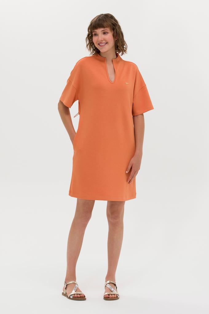 Kadın Kiremit Örme Elbise