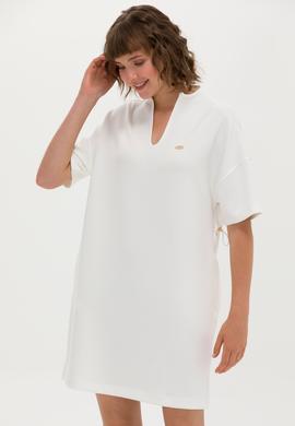 Kadın Krem Örme Elbise - 50263940043