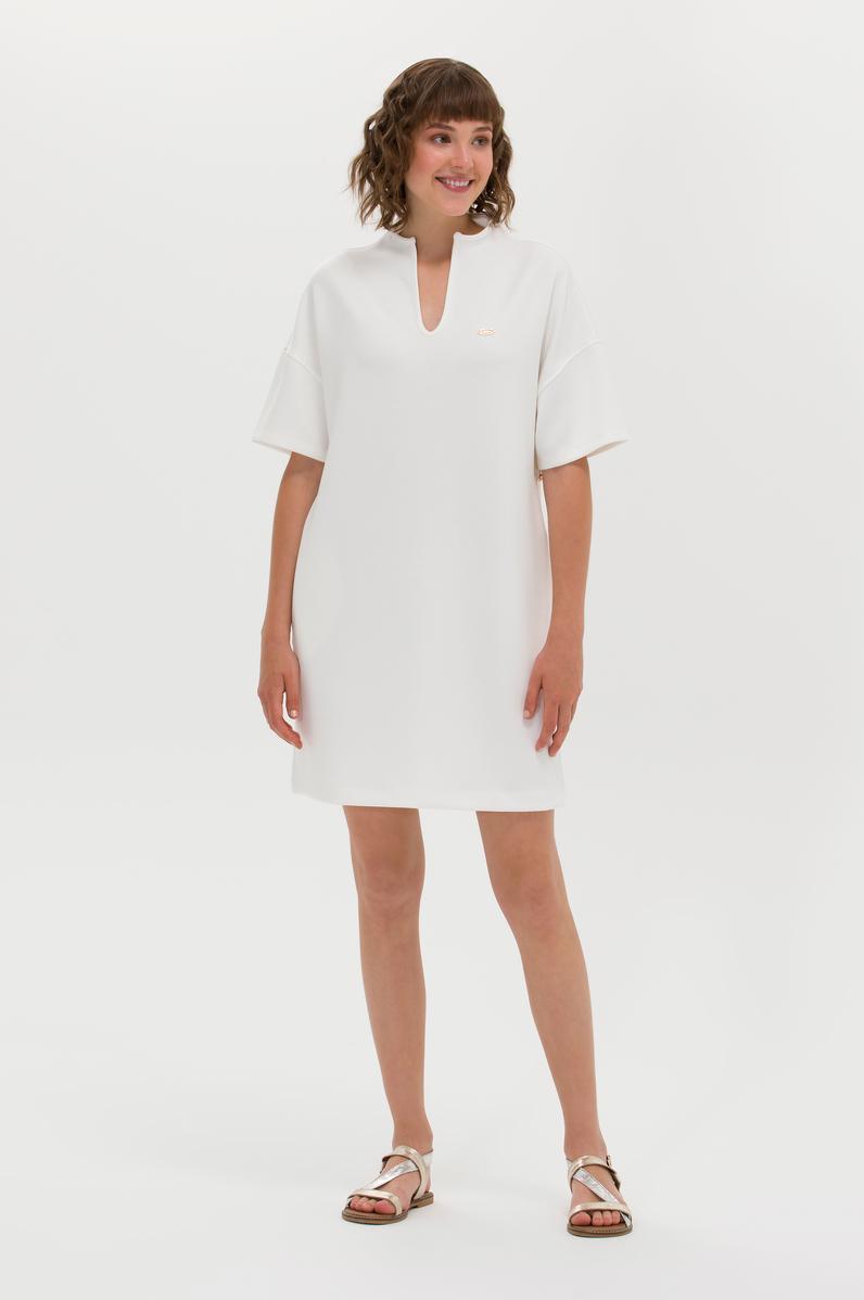 Kadın Krem Örme Elbise