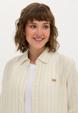 Kadın Su Yeşili Uzun Kollu Gömlek - 50264226003