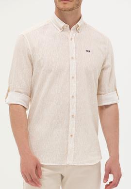 Erkek Taş Uzun Kollu Gömlek - 50264263015