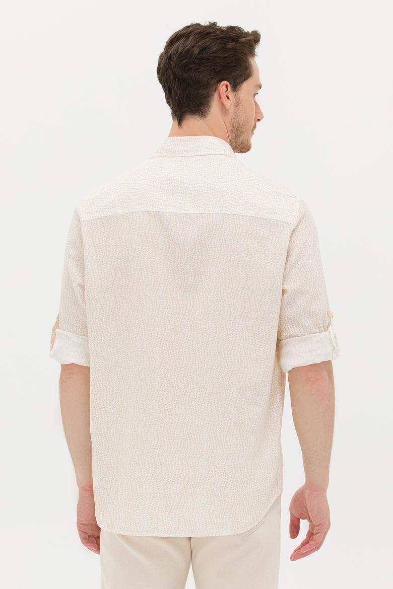 Erkek Taş Uzun Kollu Gömlek - 50264263015