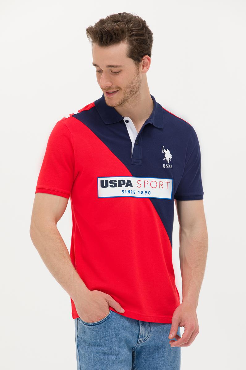 Erkek Kırmızı Polo Yaka Tişört