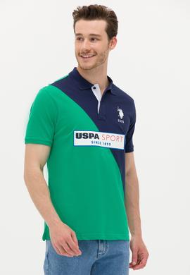 Erkek Yeşil Polo Yaka Tişört - 50263339026