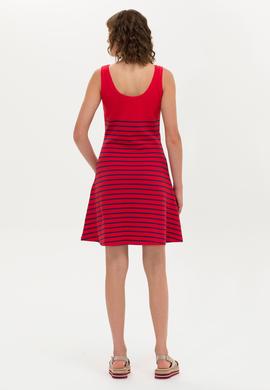 Kadın Kırmızı Örme Elbise - 50263941046