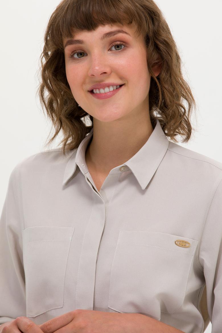 Kadın Taş Dokuma Elbise - 50266920026