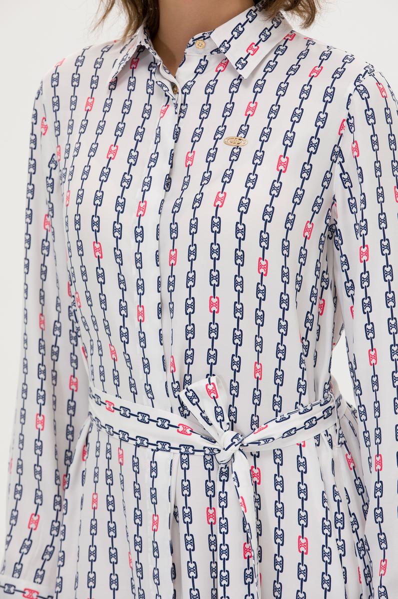 Kadın Beyaz Dokuma Elbise