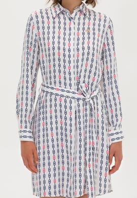 Kadın Beyaz Dokuma Elbise - 50269607012