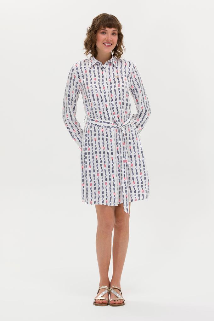 Kadın Beyaz Dokuma Elbise