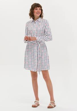 Kadın Beyaz Dokuma Elbise - 50269607012