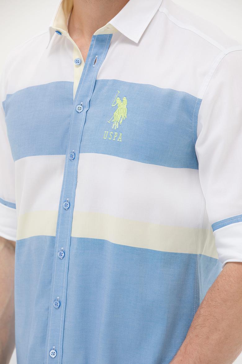 Erkek Saks Uzun Kollu Gömlek - 50264085026