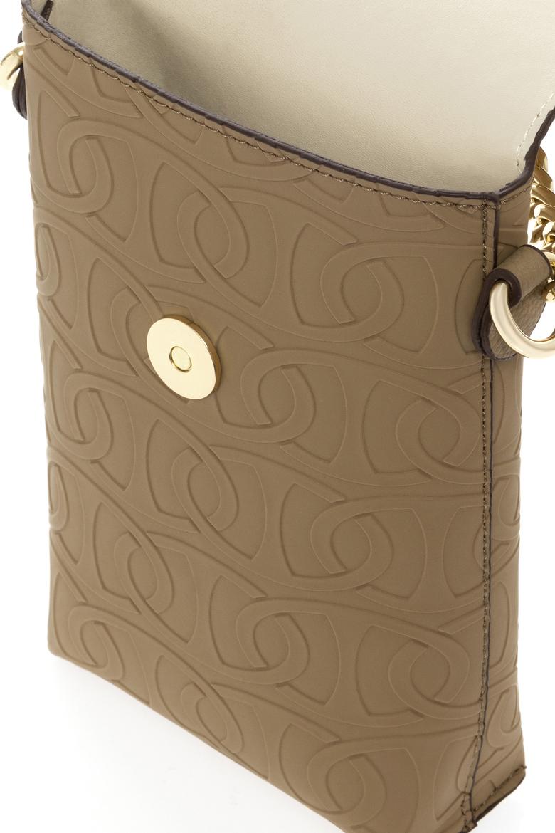 Kadın Koyu Bej Telefon Çantası - 50267284003