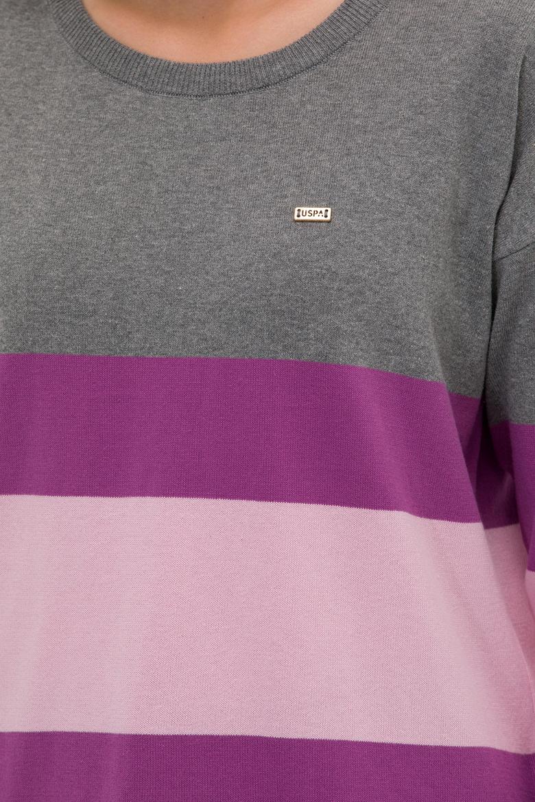 Kadın Gri Melanj Kazak - 50252042045