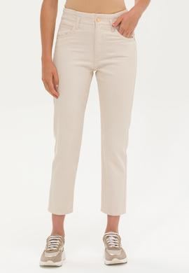 Kadın Bej Jean Pantolon - 50266287003