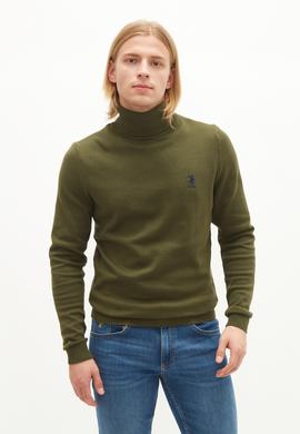 Erkek Haki Basic Kazak - 50236961055