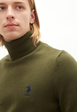 Erkek Haki Basic Kazak - 50236961055