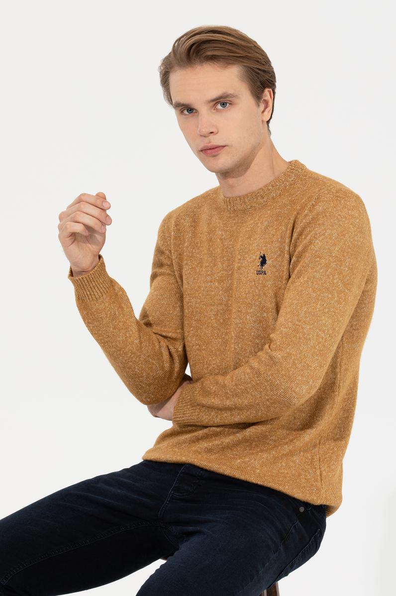 Erkek Coconut V Yaka Basic Triko Kazak