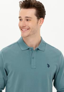 Erkek Açık Lacivert Basic Sweatshirt - 50253121194