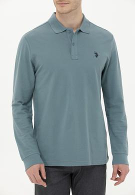 Erkek Açık Lacivert Basic Sweatshirt - 50253121194