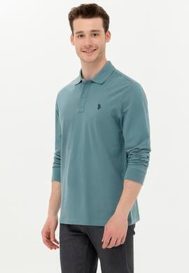 Erkek Açık Lacivert Basic Sweatshirt - 50253121194