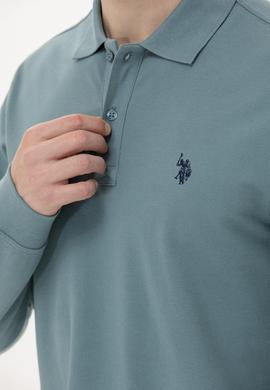 Erkek Açık Lacivert Basic Sweatshirt - 50253121194