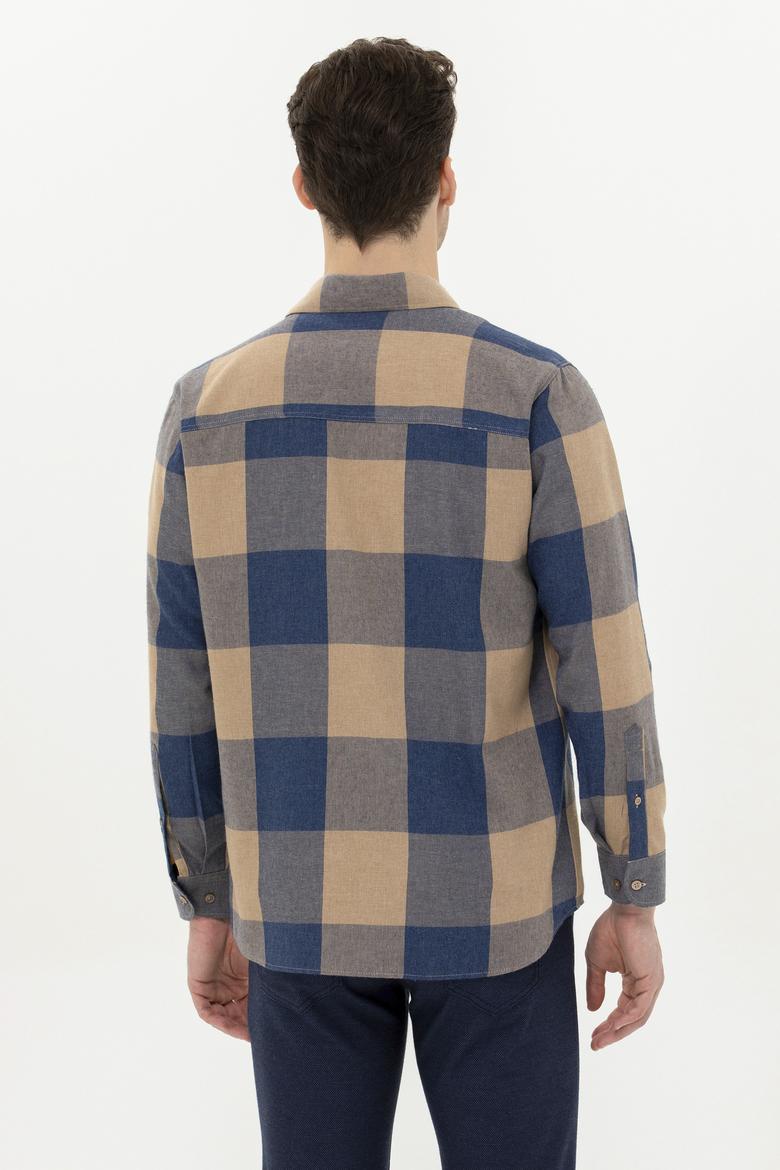 Erkek Camel Uzun Kollu Gömlek - 50261138013