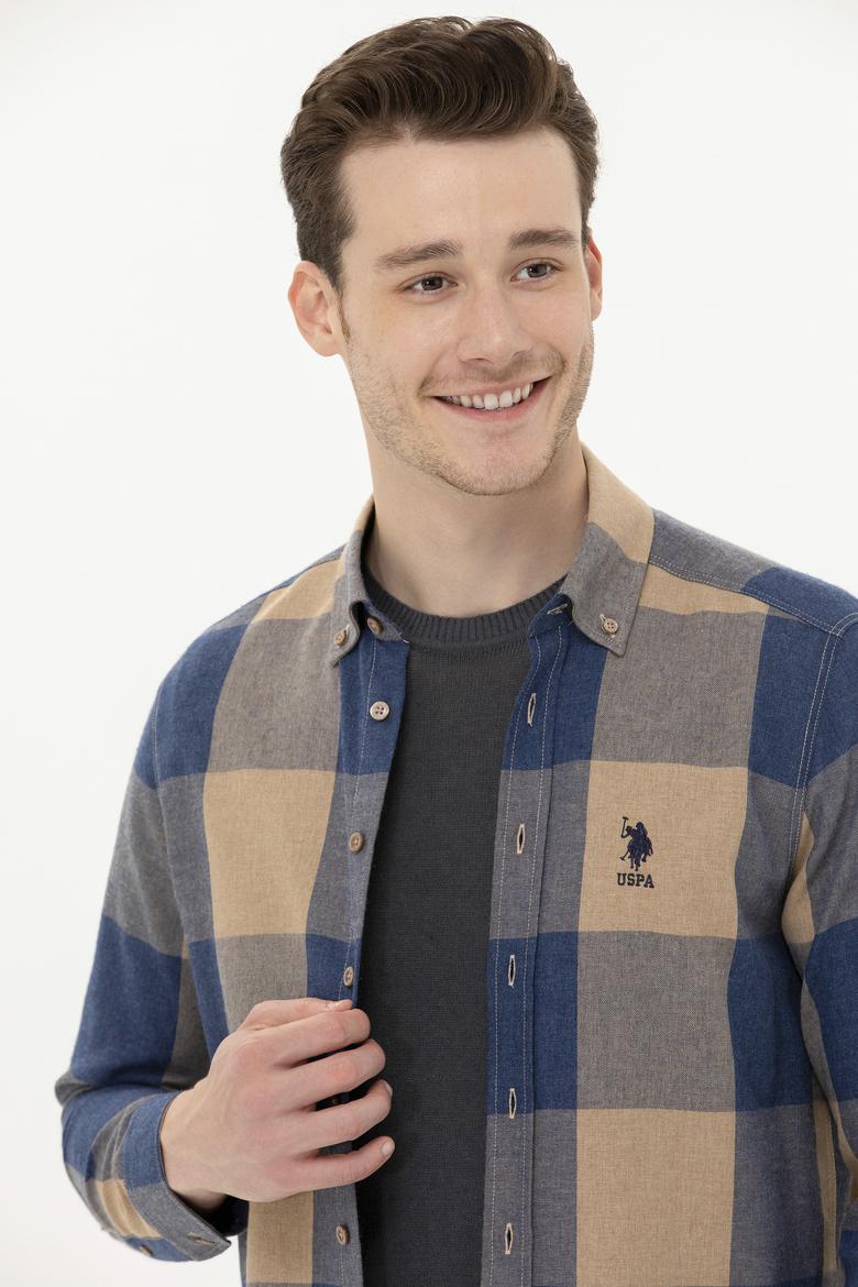 Erkek Camel Uzun Kollu Gömlek - 50261138013