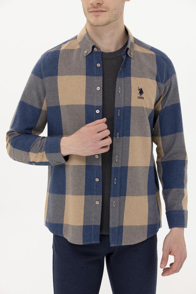 Erkek Camel Uzun Kollu Gömlek - 50261138013