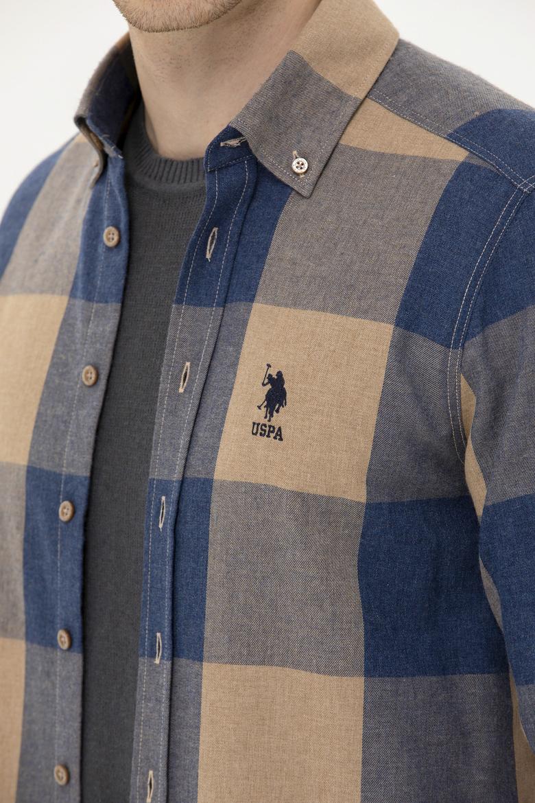 Erkek Camel Uzun Kollu Gömlek - 50261138013