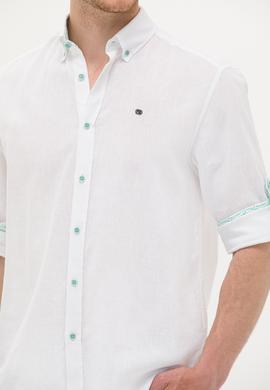 Erkek Beyaz Uzun Kollu Gömlek - 50264282016