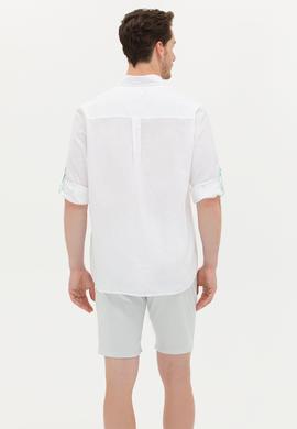 Erkek Beyaz Uzun Kollu Gömlek - 50264282016