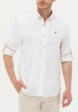 Erkek Camel Uzun Kollu Gömlek - 50264282001