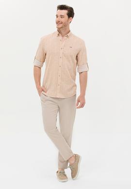 Erkek Taş Kanvas Pantolon - 50263817013