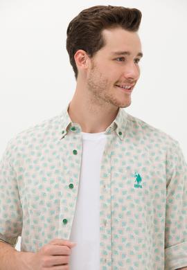 Erkek Yeşil Uzun Kollu Gömlek - 50263880014