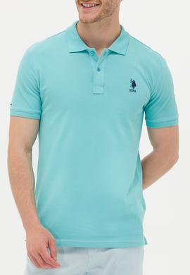 Erkek Mint Basic Polo Yaka Tişört - 50263238144