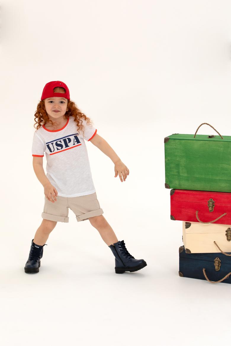 Kız Çocuk Taş Dokuma Şort - 50249293017