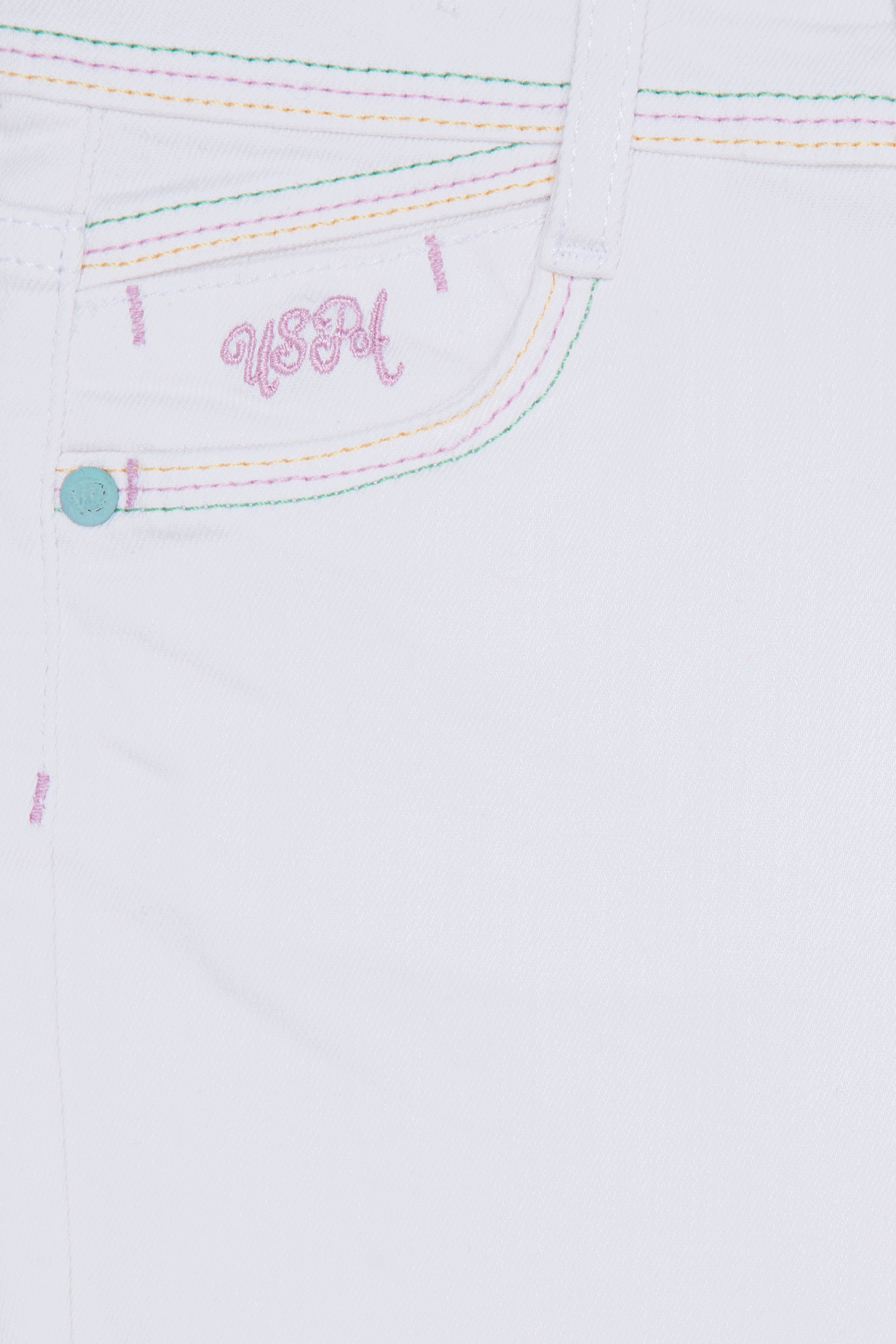 Kız Çocuk Açık Mavi Jean Pantolon - Image 7