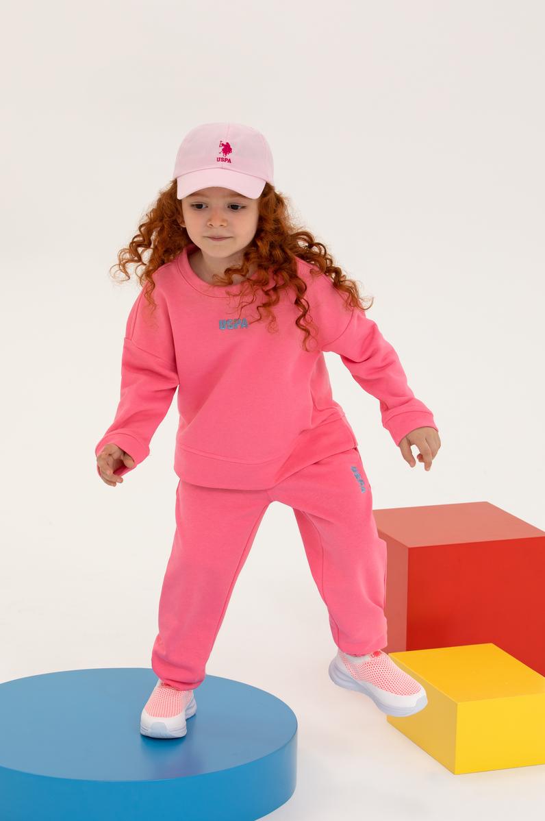 Çocuk Pembe Eşofman Altı