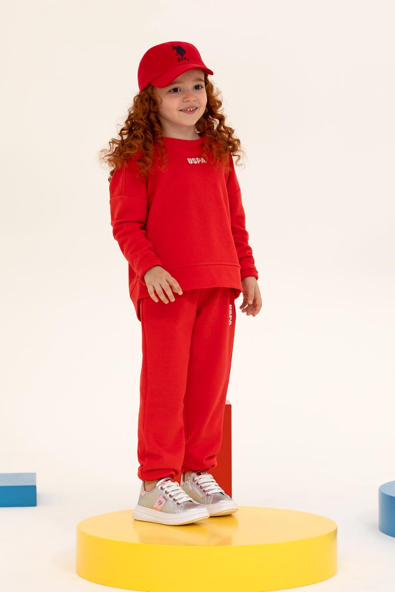 Çocuk Kırmızı Eşofman Altı