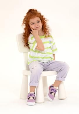 Kız Çocuk Lila Spor Ayakkabı - 50258356009