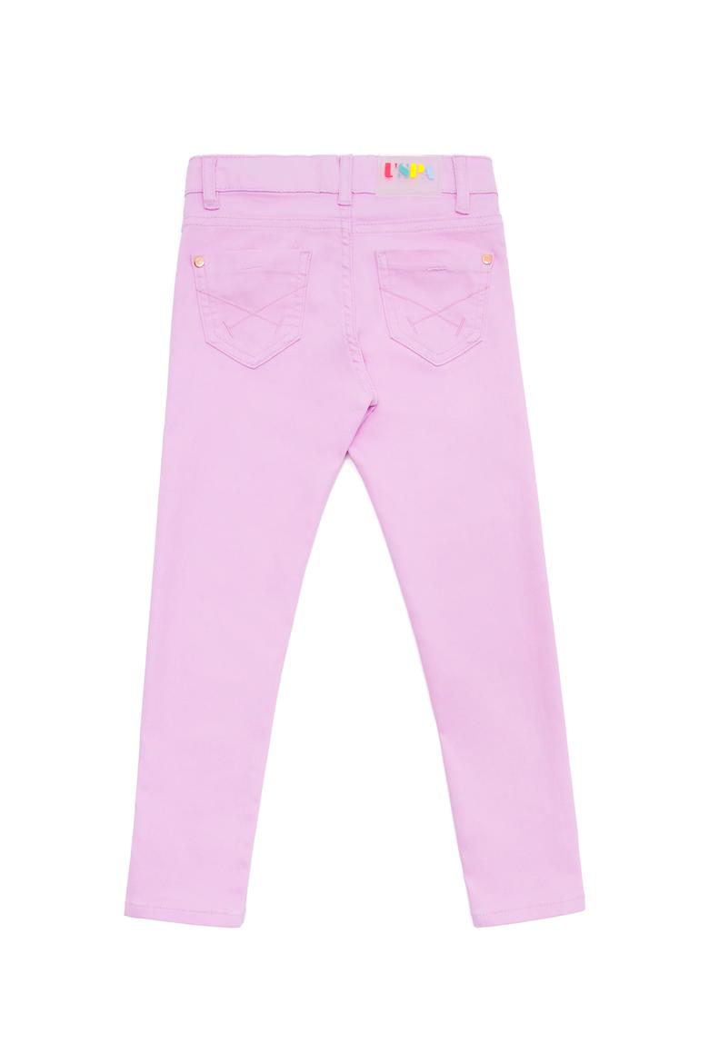Kız Çocuk Manolya Kanvas Pantolon - 50266387063